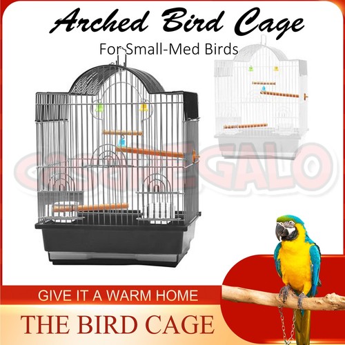 Bird Cage Pet Cages Aviary Small Large Carrier Travel Canary Cockatoo Parrot - Picture 13 of 98