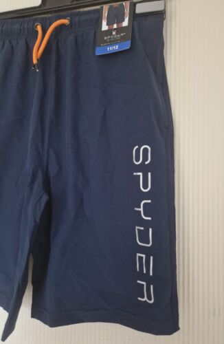 Pantaloncini da bagno Spyder ragazzo blu navy con tasche laterali taglia 11-12 anni - Foto 2 di 5