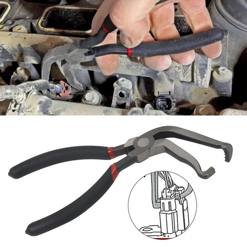 Electrical Disconnect Pliers 60° Fuel Line Clamping Plier for Automotive Repair - Picture 2 of 15