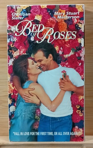 BED OF ROSES - Christian Slater - Mary Stuart Masterson 1996 VHS - Picture 1 of 8