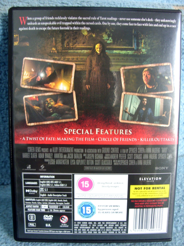 Tarot (DVDR2) 2024 Harriet Slater 88mins+Extras (BARGAIN) - Picture 2 of 4