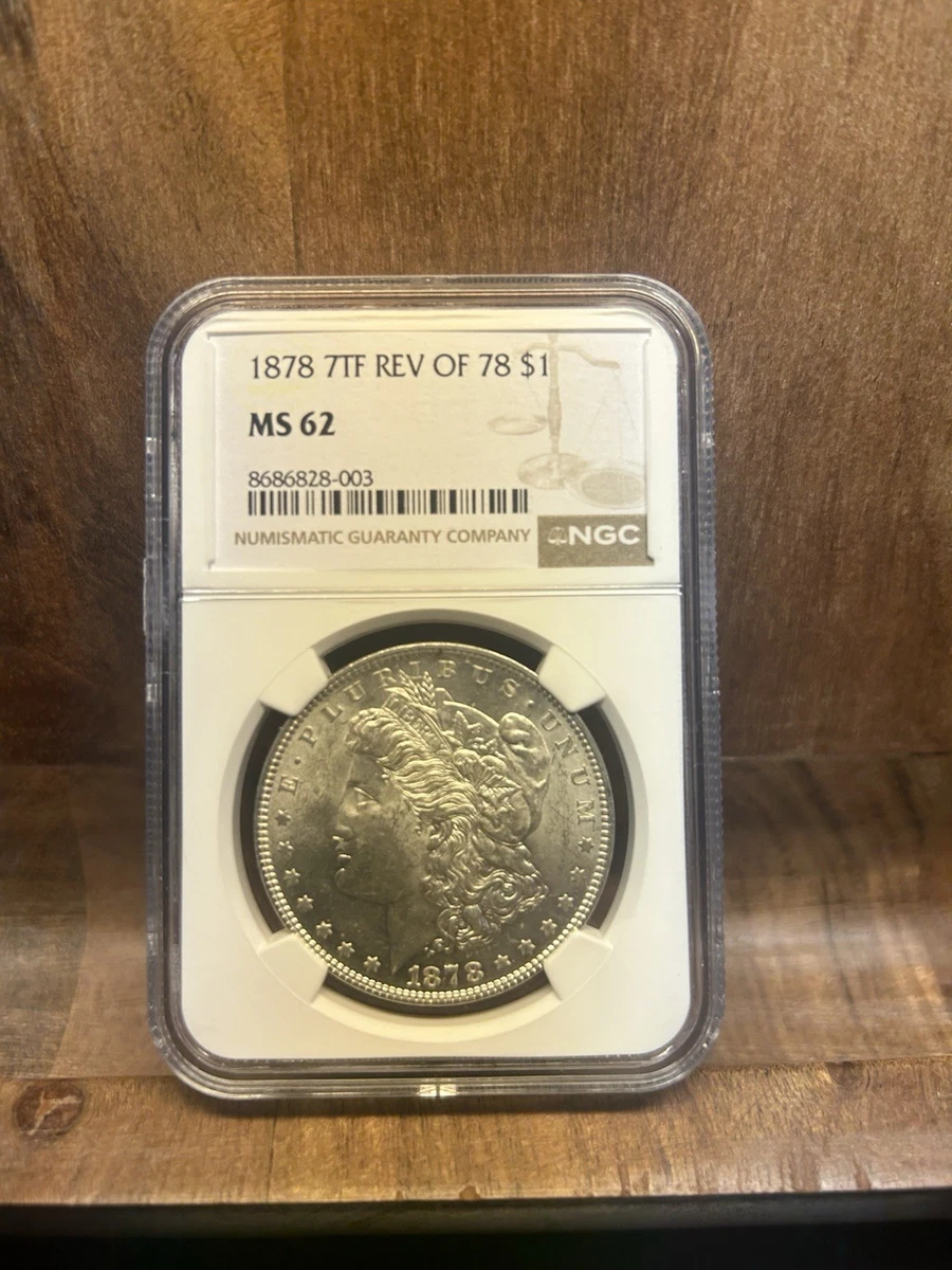 MS 62 Graded 1878 Year Morgan US Dollars (1878-1921) for sale | eBay