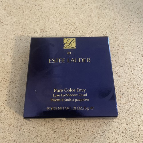 ESTEE LAUDER ~ OMBRETTO PURE COLOR ENVY LUXE QUAD ~ # 05 GREY HAZE ~ 0,21 OZ - Foto 1 di 3