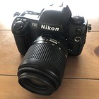 Nikon F100 35mm Film Slr Camera Tested Shutter Slight Wear Lens Included