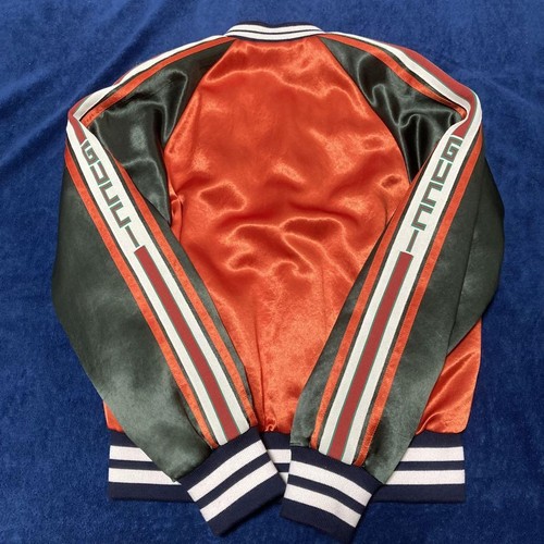 Gucci Bomber Jacket Jersey Nylon Hoodie - Picture 3 of 11