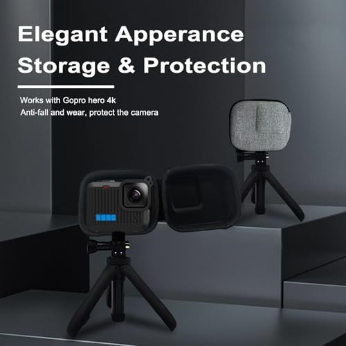 Kit Accesorios para GoPro Hero 4K, Incluye Estuche Protector de Almacenamiento, 2 Juegos de - Imagen 5 de 8