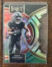 2023 Panini Select Premier Bijan Robinson #180 Black & Green Prizm Die-Cut (RC)