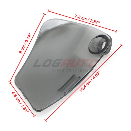 For Harley Softail Low Rider ST 2022+ Air Deflector Side Fairing Spoiler Smoke - Picture 9 of 12