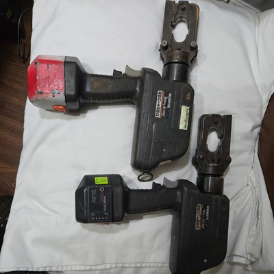 #ad #ad Huskie Robo Crimp Hydraulic Pressing Machine REC458U Bare Tool $200.00