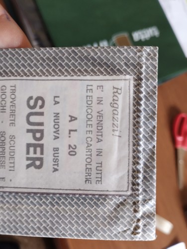 PANINI 1966-67 FUSSBALLSPIELER FIGUREN TASCHE Retro seltene Version Full Packet - Bild 6 von 6