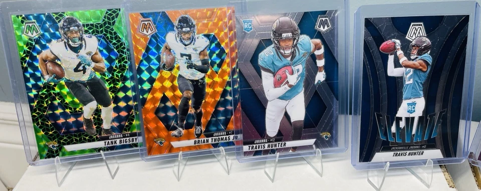 JAGUARS LOT X37 - 2025 MOSAIC - HUNTER / THOMAS / BRUNELL - #'d - Image 2 of 4