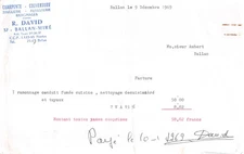 1969 COVER FRAME R DAVID A BALLAN MIRE - M. AUBERT A BALLAN 50-1430