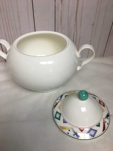 Cuenco para servir verduras cubierto de aspecto indio Villeroy & Boch doble mango - Imagen 4 de 7