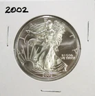 2002 American Silver Eagle BU 1 oz #SC