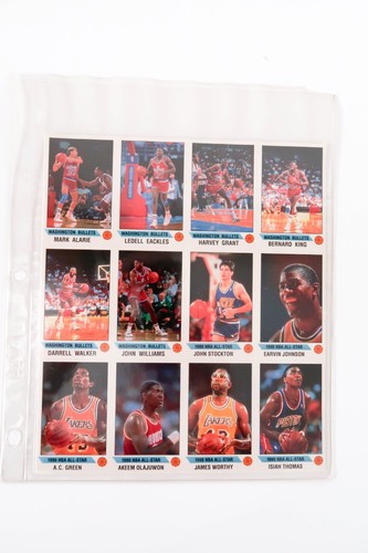 Lot of 13 Panini Stickers Uncut Sheet of 12 - Michael Jordan and Others - Picture 6 of 15