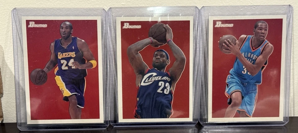 Juego base completo Bowman '48 2009-10 1-100 Kobe, Lebron, Durant Foto 2 de 4