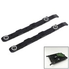 2PCS Black ABS Plastic Rails for Hard Drive Mounting Fits For 912 Model Case