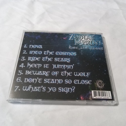 Zodiac Mprint - Ride the Stars CD Blue Blaze Ya Dead Homie R.O.C. Twiztid HOK - Picture 2 of 3