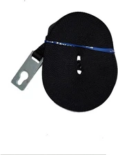 Brumleve Center Ridge Strap, 1 inch x 46 feet/Keyhole 1 x 46 feet, Black 