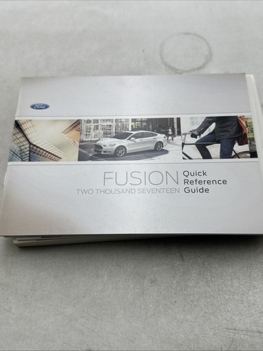 2017 Ford fusion owners manual - Picture 7 of 7