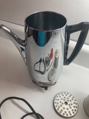VTG Universal Coffeematic Percolator Coffee Maker G2UP-8 10 Cup Complete Works - Picture 15 of 17