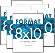 MCS Format 8x10 Picture Frame Black, Vertical & Horizontal Wall Hanging Picture 