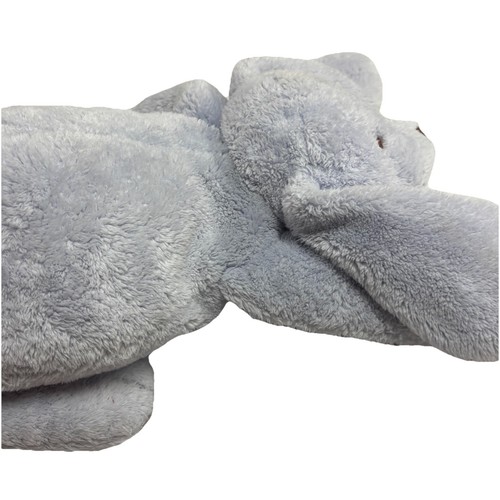 Pottery Barn Kids Plush Bunny Blue Long Ear Rabbit 18” Stuff Animal Snuggle Gift - Picture 6 of 10