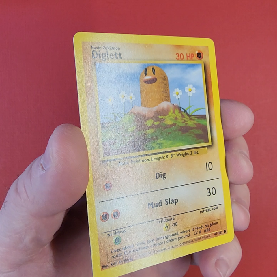 5-12-23 . UNPLAYED pokemon . base set #47/102 . 1999 diglett (40) | eBay