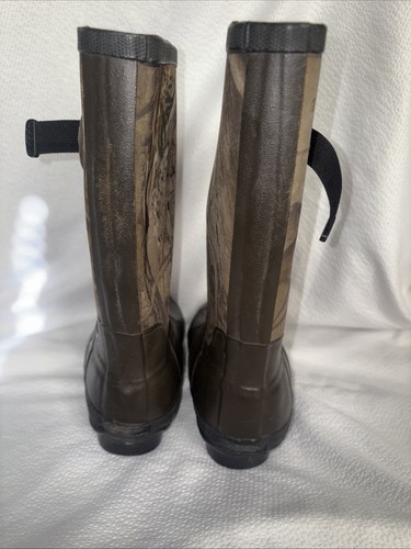 Game Winner Scent Free 400g Thinsulate Ultra  Insulation Camo Boots Size Youth 2 - Picture 3 of 9