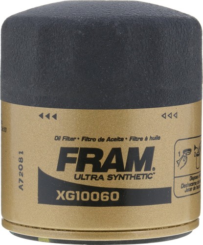 Filtro de aceite de motor ultra sintético FRAM XG10060 para cambios de 20 k millas - Imagen 2 de 6