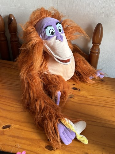 King Louis Jungle Book Walt Disney Large Soft Plush Toy Disneyland banana toy - Picture 7 of 10