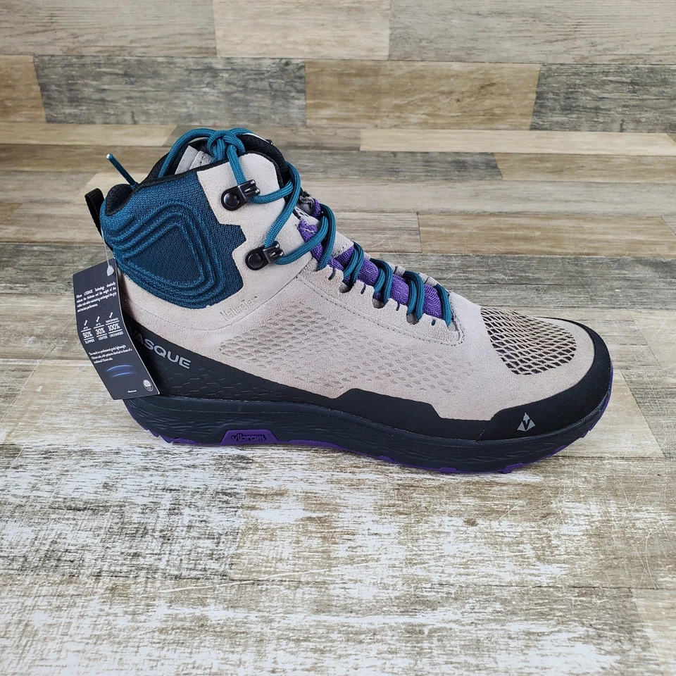 Vasque Breeze LT Eco Nature-Tex Damen Wanderschuh Gr. 9,5 M Drizzle Gris Schnürschuh