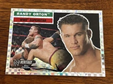 2006 Topps Heritage Chrome WWE #47 Randy Orton X-Fractor