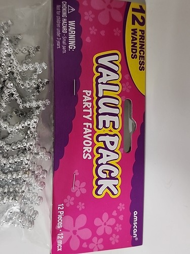Sternstäbe Silber Prinzessin Party Gastgeschenke 12er Pack - Bild 4 von 6