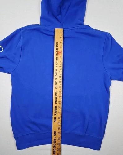 Mitchell & Ness Chicago Cubs “Cubbies” Logo Hoodie Sz Small Hooded Sweatshirt  - Picture 12 of 16