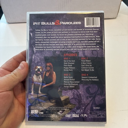 Pit Bulls & Parolees: Season 5 Fifth 5th 4 DVD Set Animal Planet - Picture 2 of 3