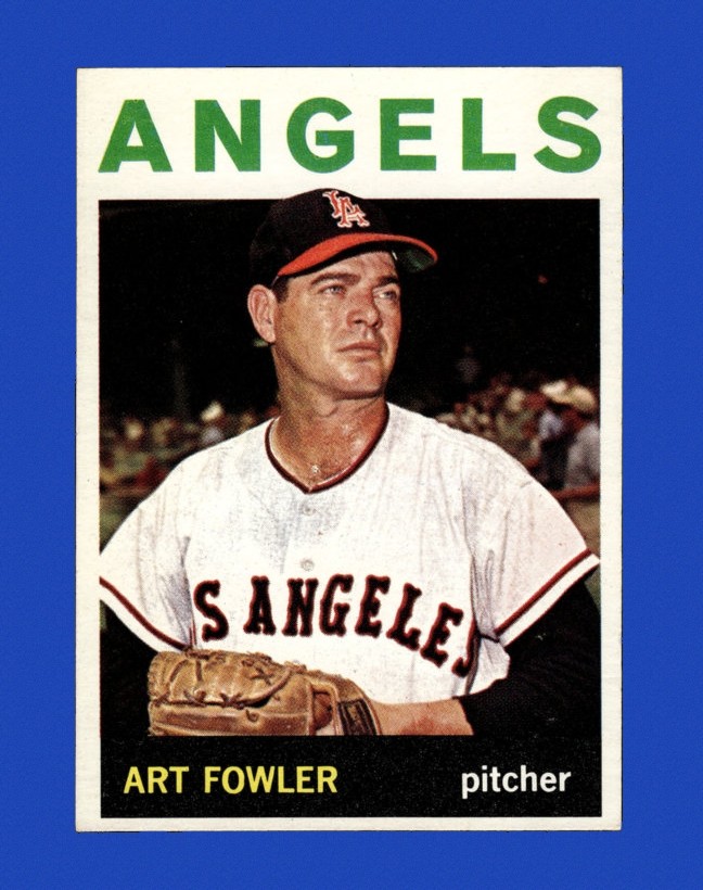 1964 Topps Set-Break #349 Art Fowler EX-EXMINT *GMCARDS*