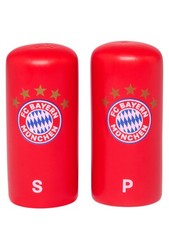 FC Bayern München Salz- & Pfefferstreuer Logo 5 Sterne offizielles Lizenzprodukt