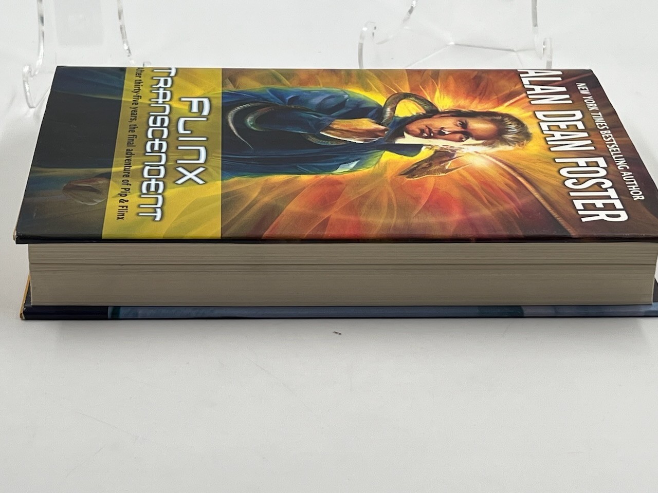 Alan Dean Foster, Flinx - Transcendent, HC DJ 1st 2009, Del Rey