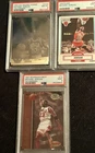 Michael Jordan (( 3 Cards)) PSA 8/ 9 Lot! Beautiful Collection .. High End Cards