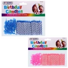 50pcs Birthday Candles and Holders, Celebrating Colourful & Festive Accessories