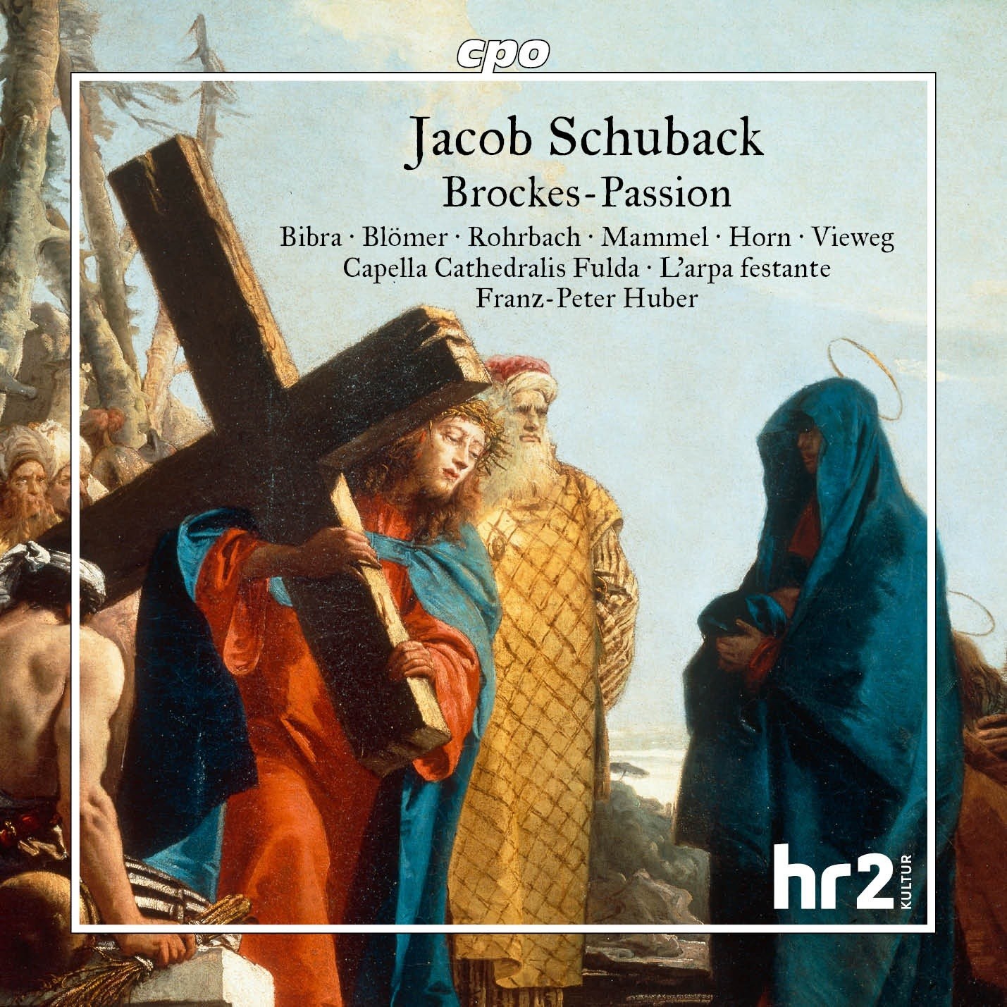 Джейкоб Шубак Jacob Schuback: Альбом Brockes-Passion (CD) (ПРЕДПРОДАЖА 18.04.2025)