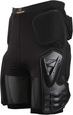 3D Butt Pads,Protective Padded Shorts for Snowboarding Medium, Black 