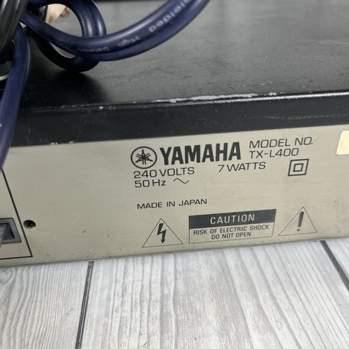 Yamaha Tuner TX-L400 AM/FM Stereo Tune working Vintage Retro Music - Picture 12 of 15