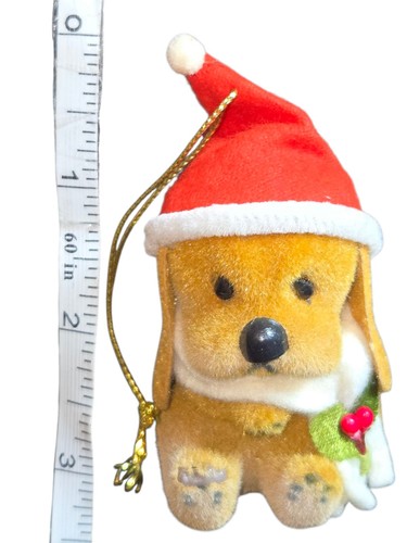 Critter Sitter De Colección Duffy Santa Hound Perro Flocado Adorno de Navidad 3.5"X2"X1.5" - Imagen 12 de 12