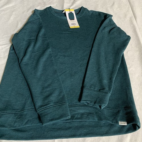 Orvis Sweatshirt Damen Small Grün Pull Over Langarm Rundhals 68% MODAL - Bild 14 von 17