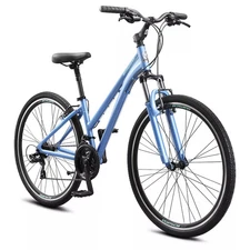 SCHWINN WOMEN'S TRAILWAY 700C/28" HYBRID BIKE - BLUE