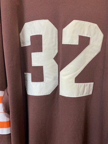Mitchell & Ness Jim Brown #32 Cleveland Browns 1964 NFL Throwback Trikot Gr. 58 - Bild 3 von 9