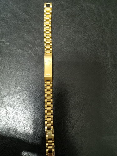 Mens Gold Colour Chain Bracelet