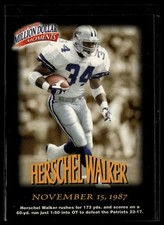 1997 Fleer - Million Dollar Moments Contest Herschel Walker #12